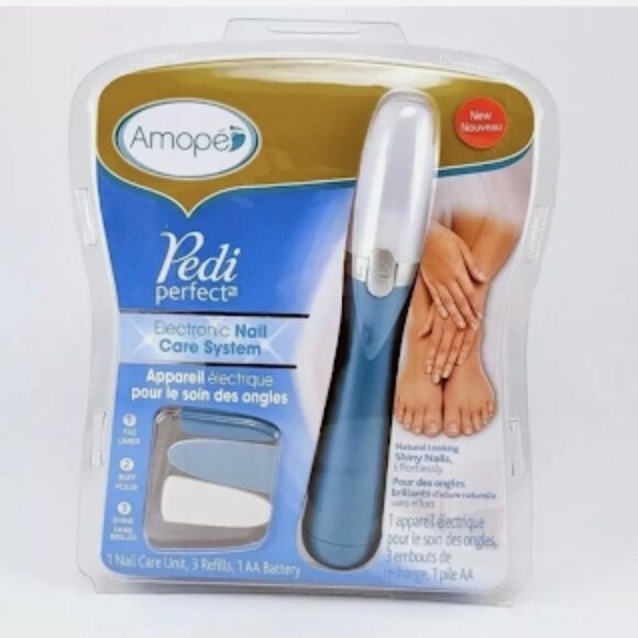 Amope Pedi Perfect Electronic Nail Care System Manicure Pedicure Pamper **NEW** - Picture 1 of 3